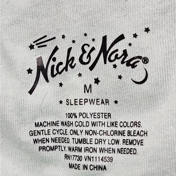 Nick & Nora Mint Green Polka-dots & Winter Penguins One Piece Zip Front Pajamas - Picture 6 of 15